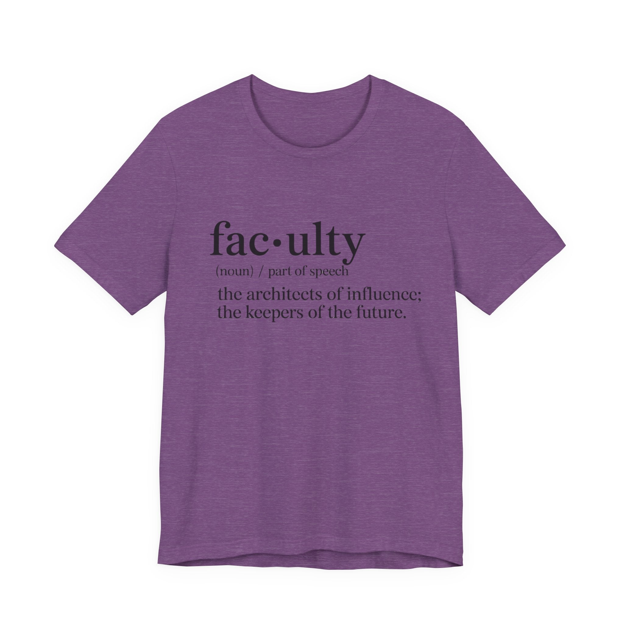 Faculty Definition T-Shirt – Academic Tee
