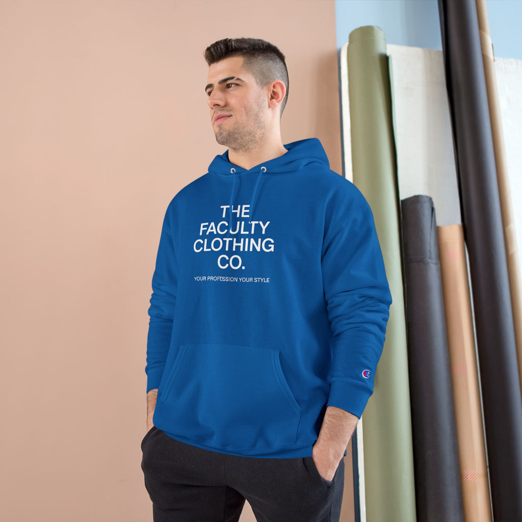 Champion Faculty Hoodie - Comfortable Unisex Sweatshirt for Faculty Appreciation, Casual Wear, Gift for Teachers