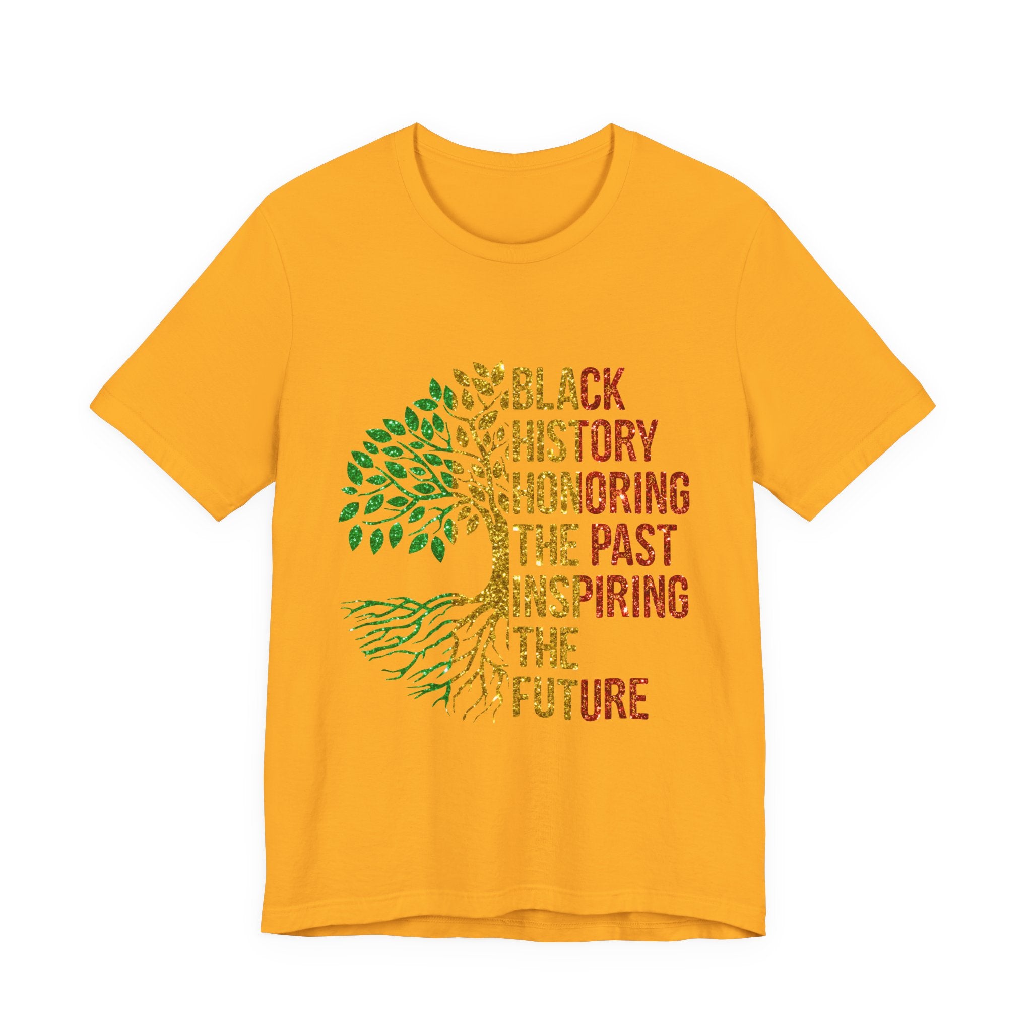 Black History Tree T-Shirt — "Honoring the Past, Inspiring the Future"