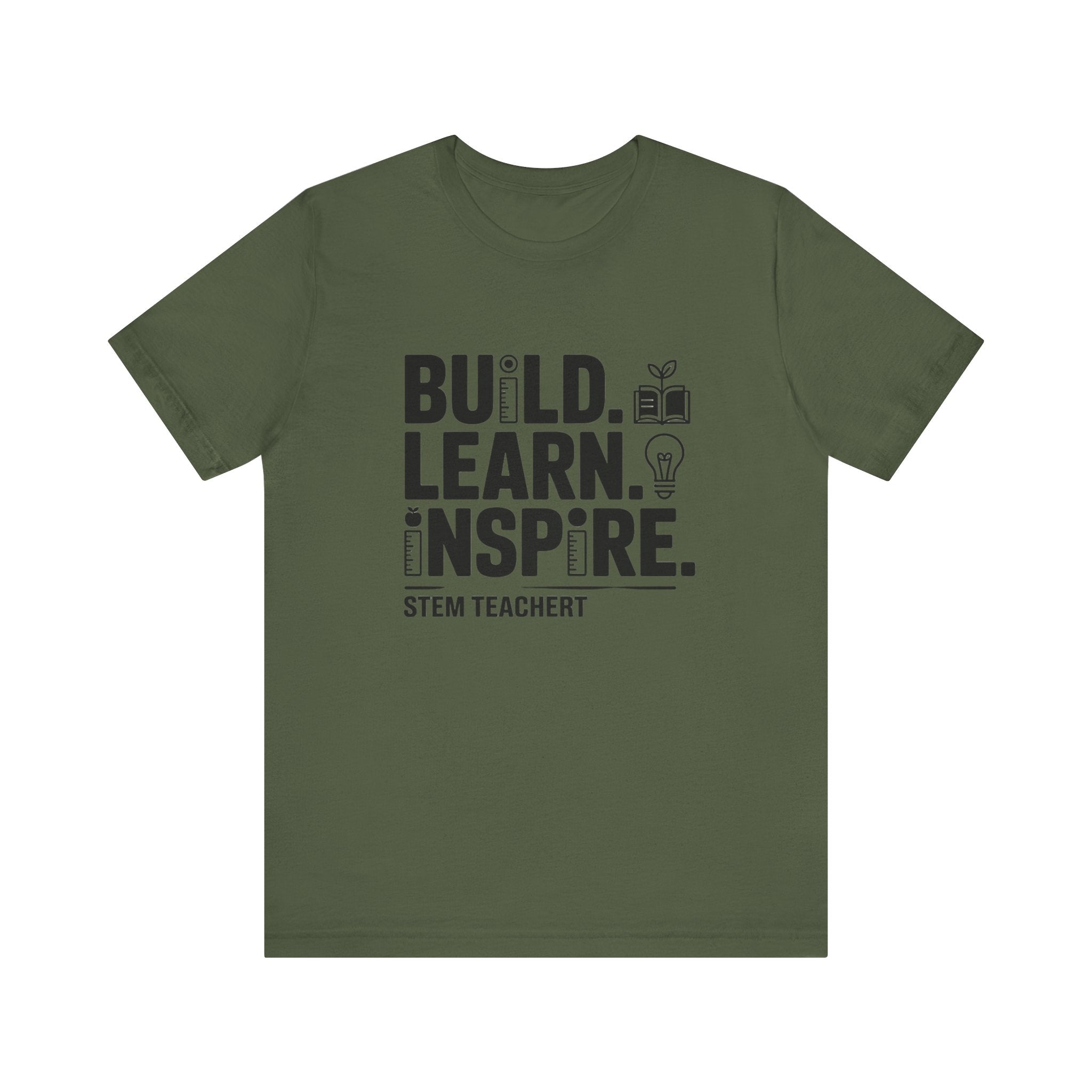 Inspire STEM Teacher Tee, Educational Shirt, Unisex T-Shirt, Teacher Gift, Back to School Outfit, Motivational Apparel