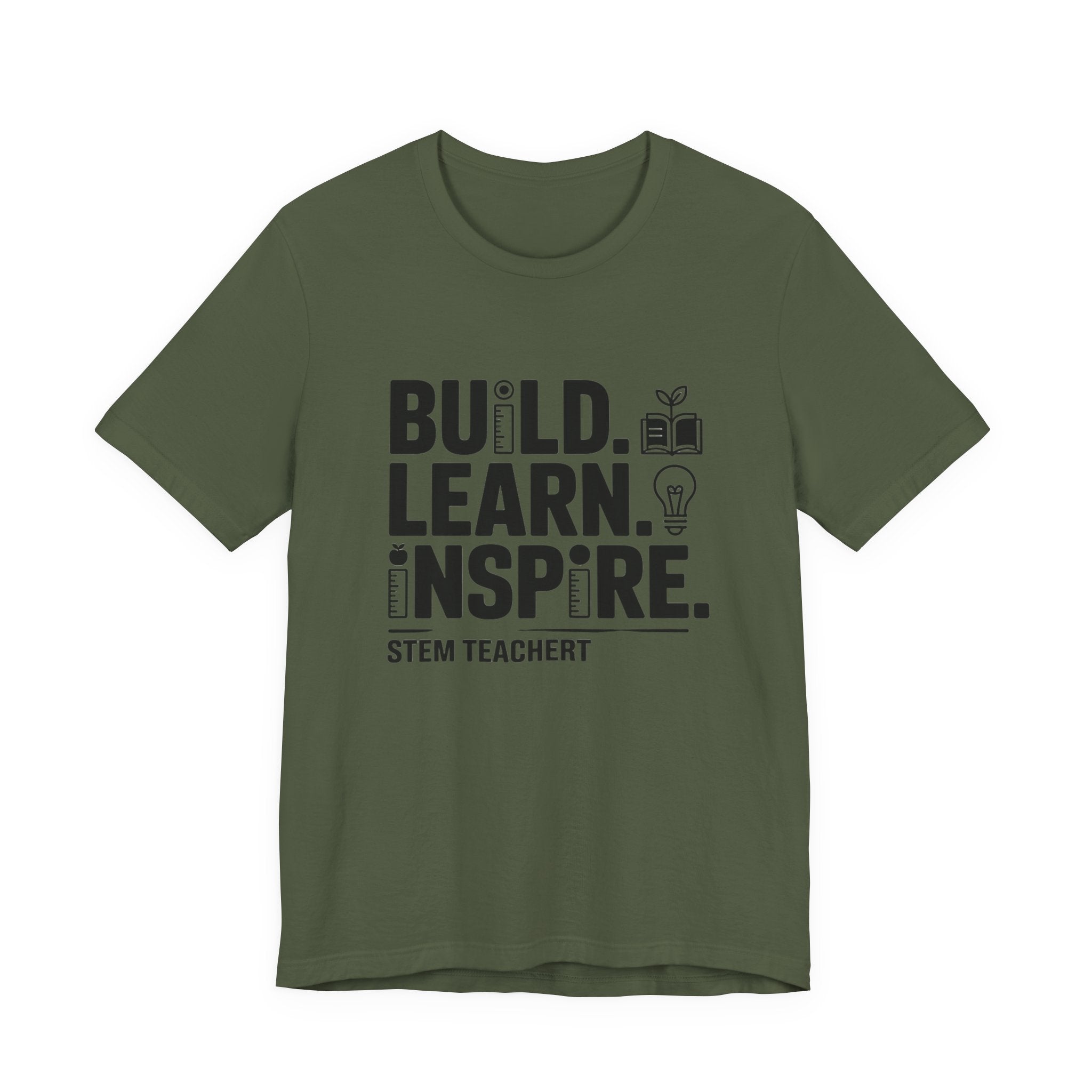 Inspire STEM Teacher Tee, Educational Shirt, Unisex T-Shirt, Teacher Gift, Back to School Outfit, Motivational Apparel