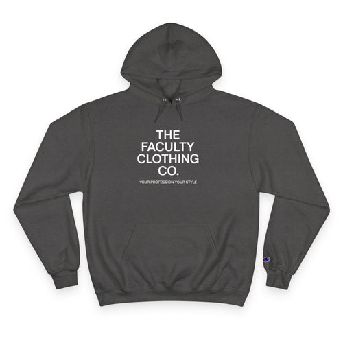 Champion Faculty Hoodie - Comfortable Unisex Sweatshirt for Faculty Appreciation, Casual Wear, Gift for Teachers