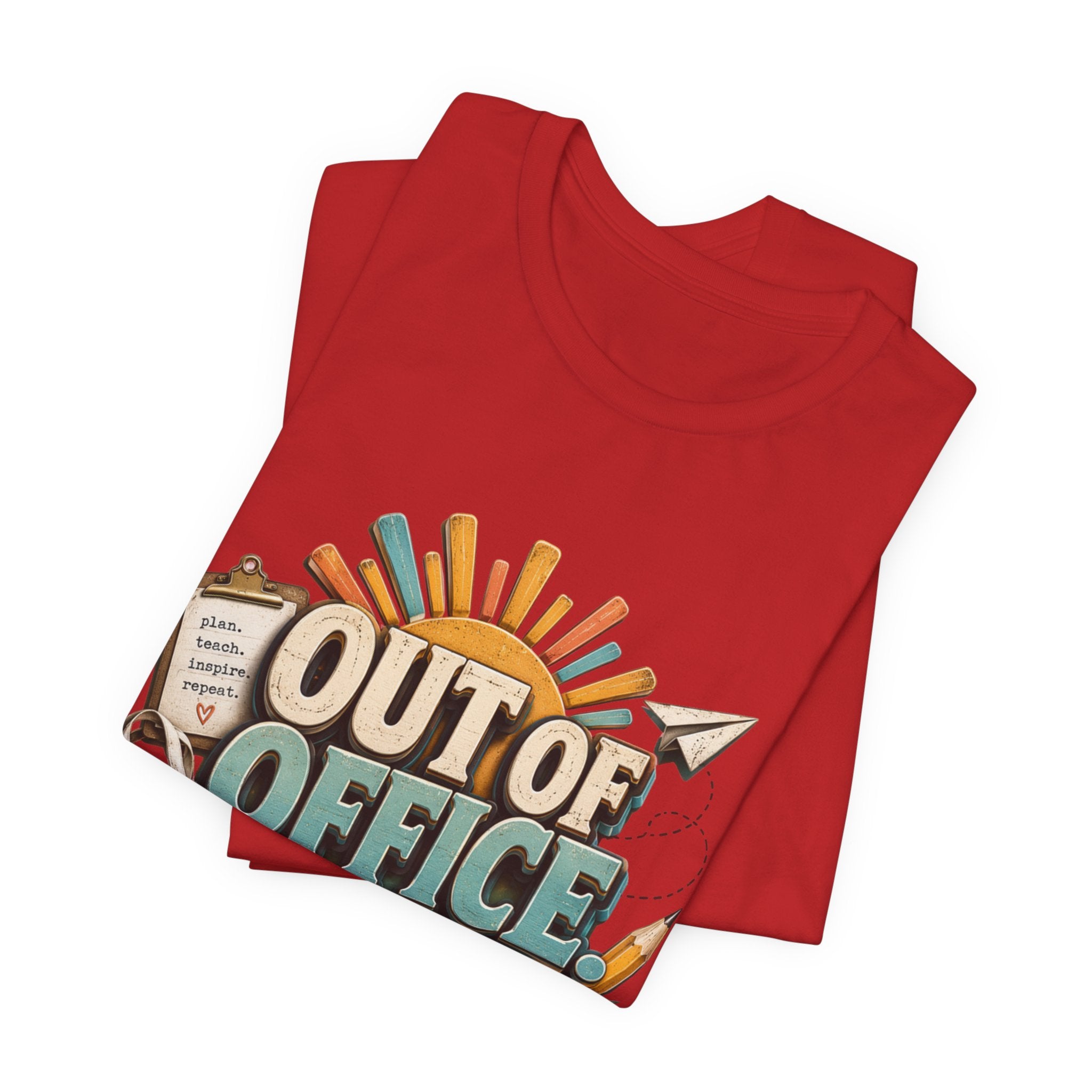 Out of Office Still the Influence T‑Shirt — Vacation & Influencer Beach Tee