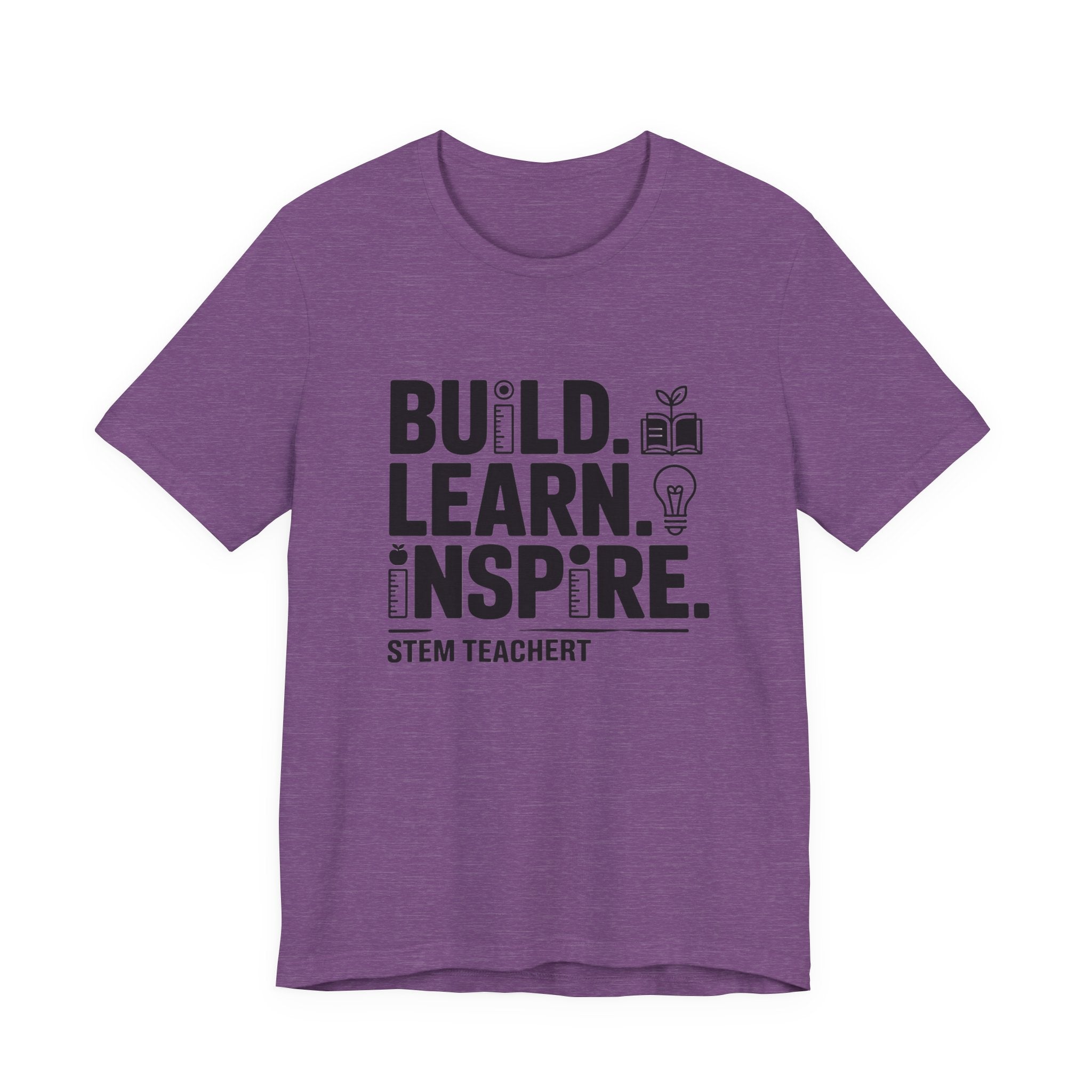 Inspire STEM Teacher Tee, Educational Shirt, Unisex T-Shirt, Teacher Gift, Back to School Outfit, Motivational Apparel