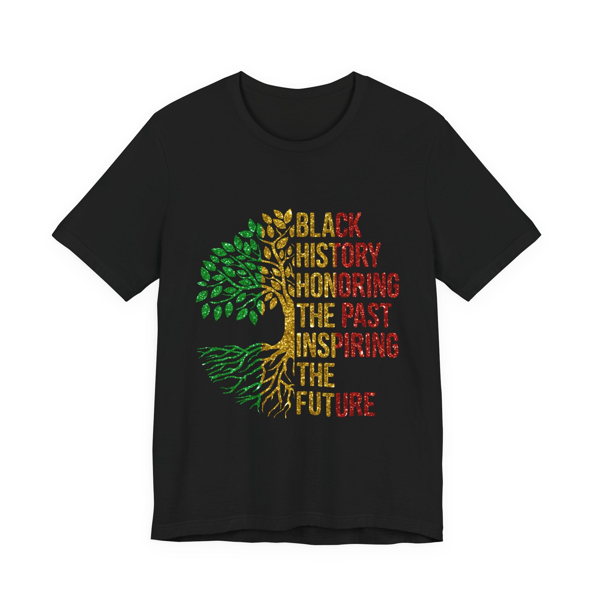 Black History Tree T-Shirt — "Honoring the Past, Inspiring the Future"
