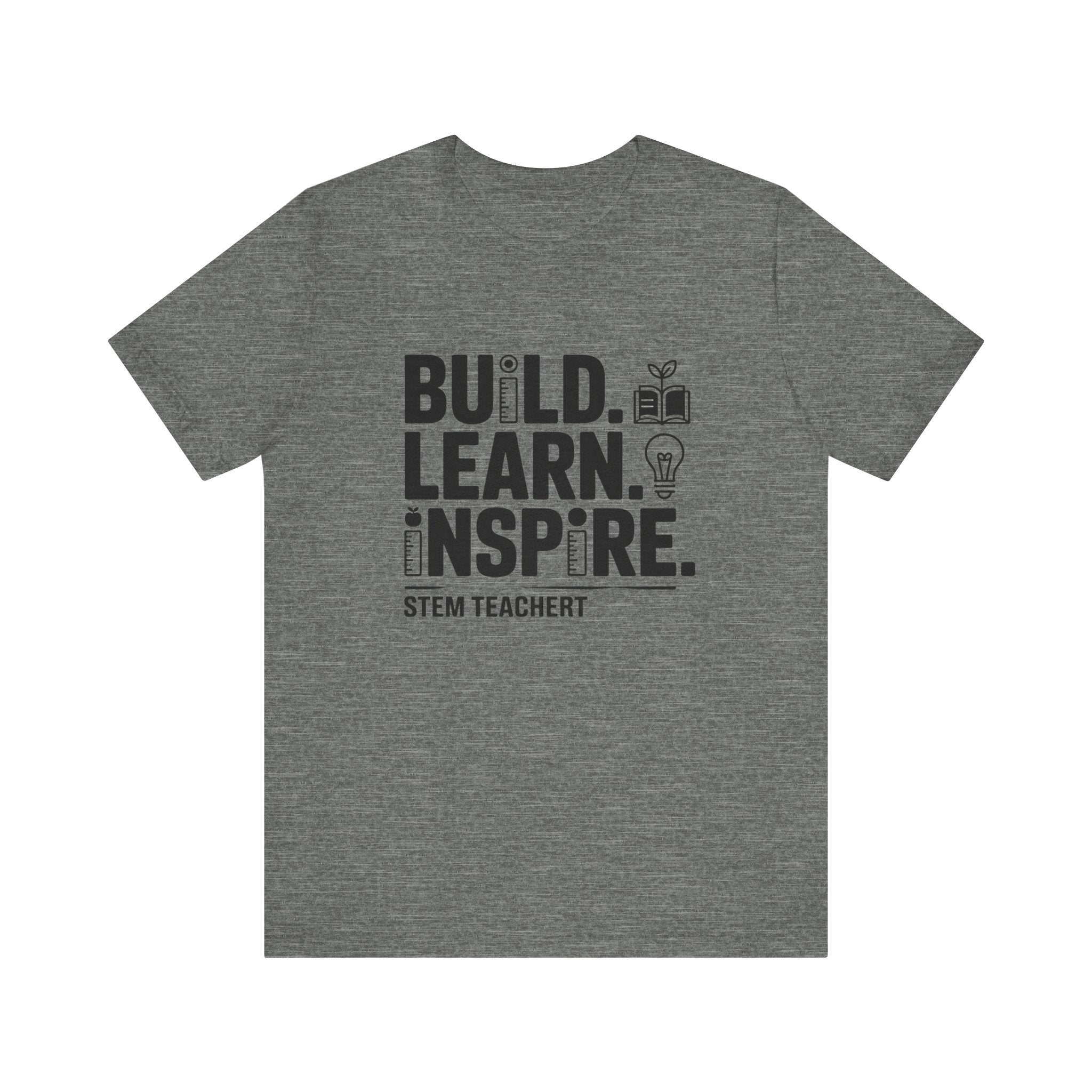 Inspire STEM Teacher Tee, Educational Shirt, Unisex T-Shirt, Teacher Gift, Back to School Outfit, Motivational Apparel