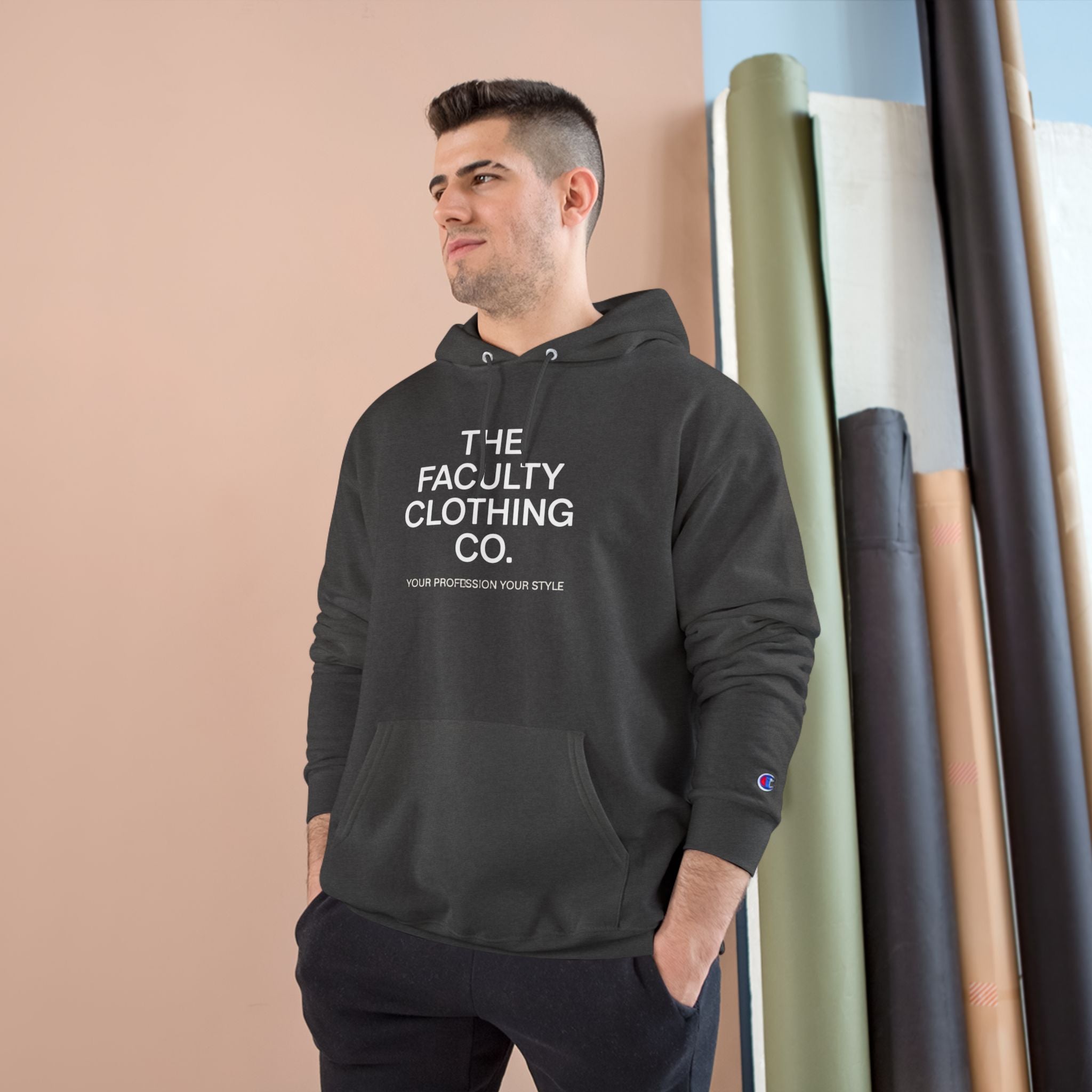 Champion Faculty Hoodie - Comfortable Unisex Sweatshirt for Faculty Appreciation, Casual Wear, Gift for Teachers