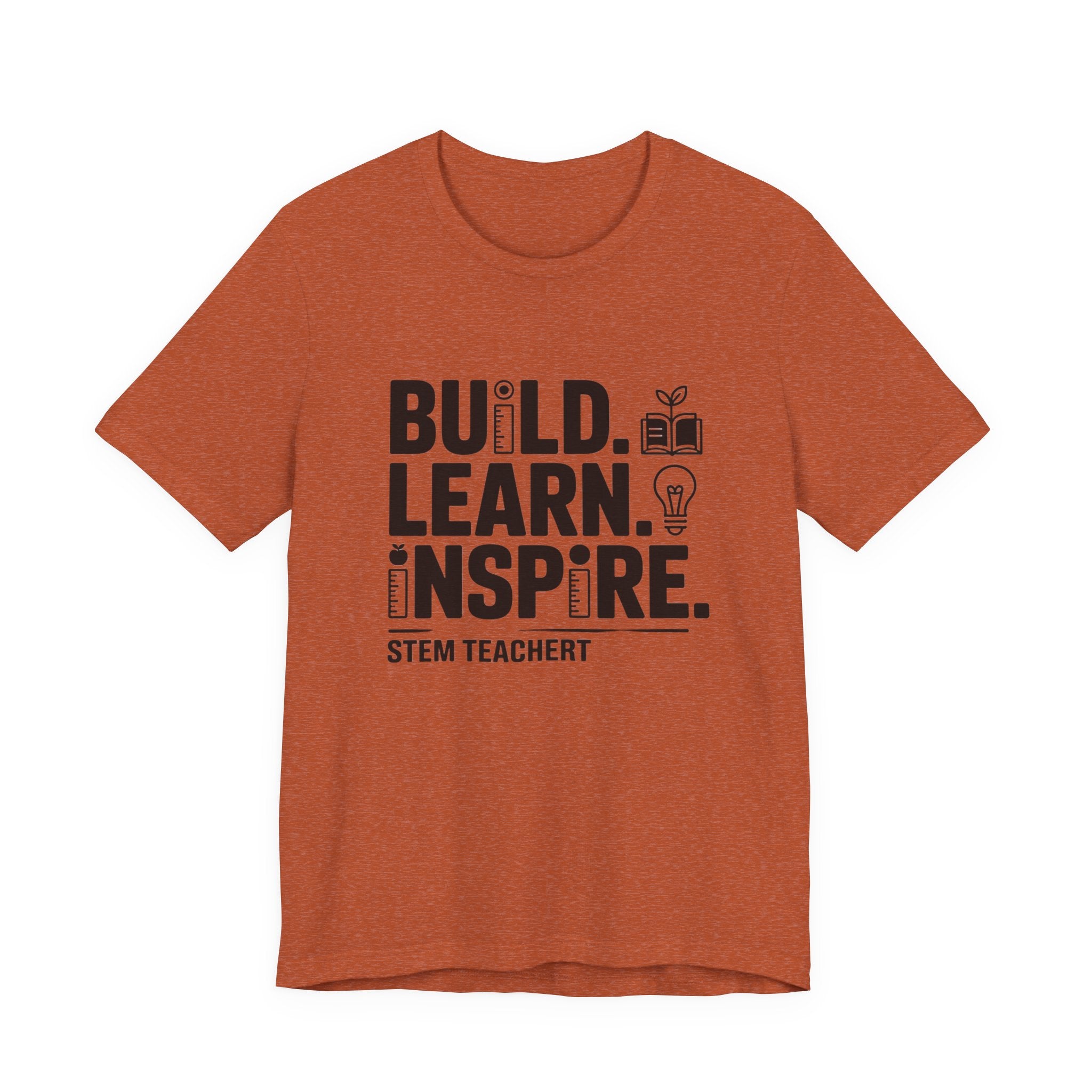 Inspire STEM Teacher Tee, Educational Shirt, Unisex T-Shirt, Teacher Gift, Back to School Outfit, Motivational Apparel