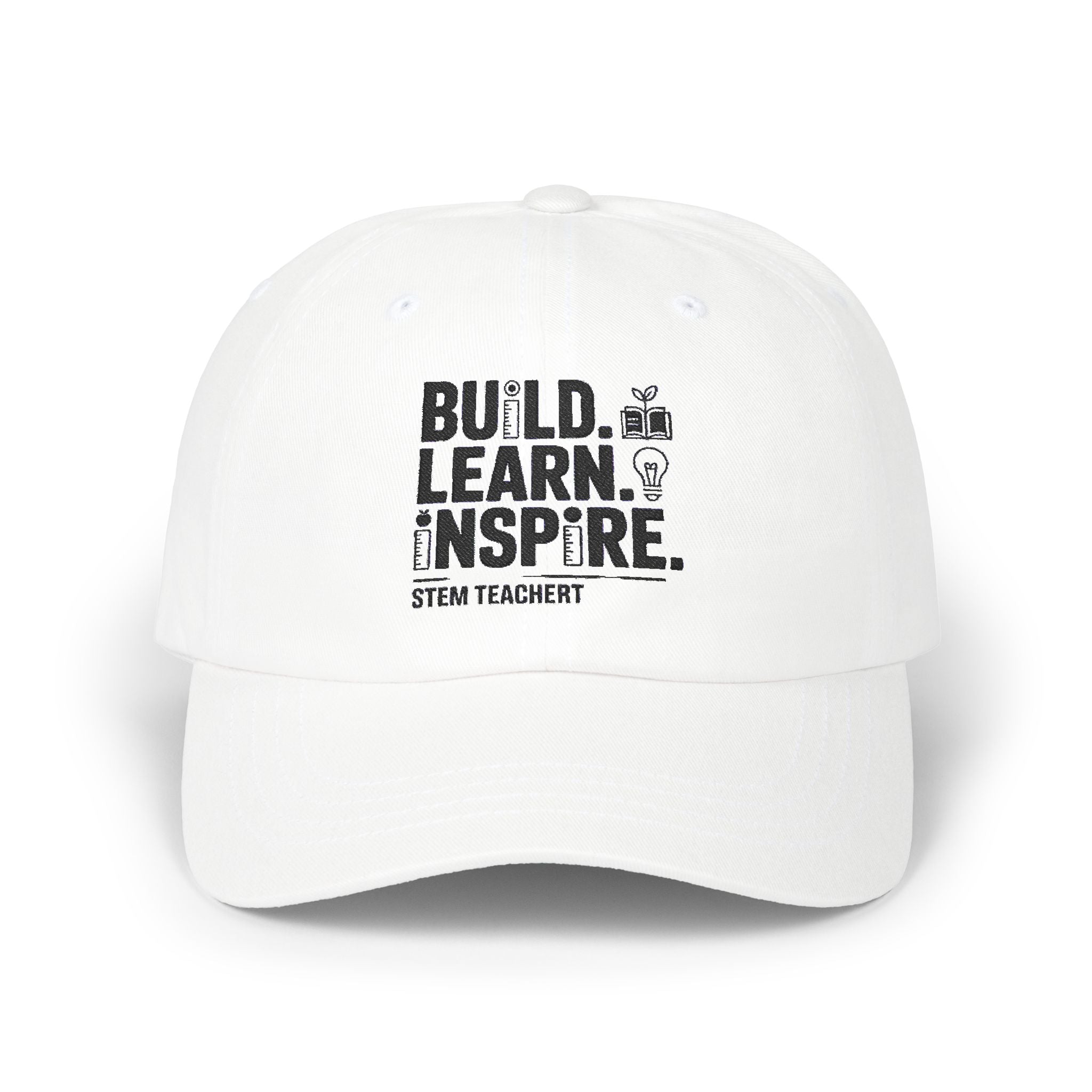 Inspirational Teacher Cap, Dad Hat, Gift for Educators, Stem Teacher Apparel, Learning Hat, Motivational Cap