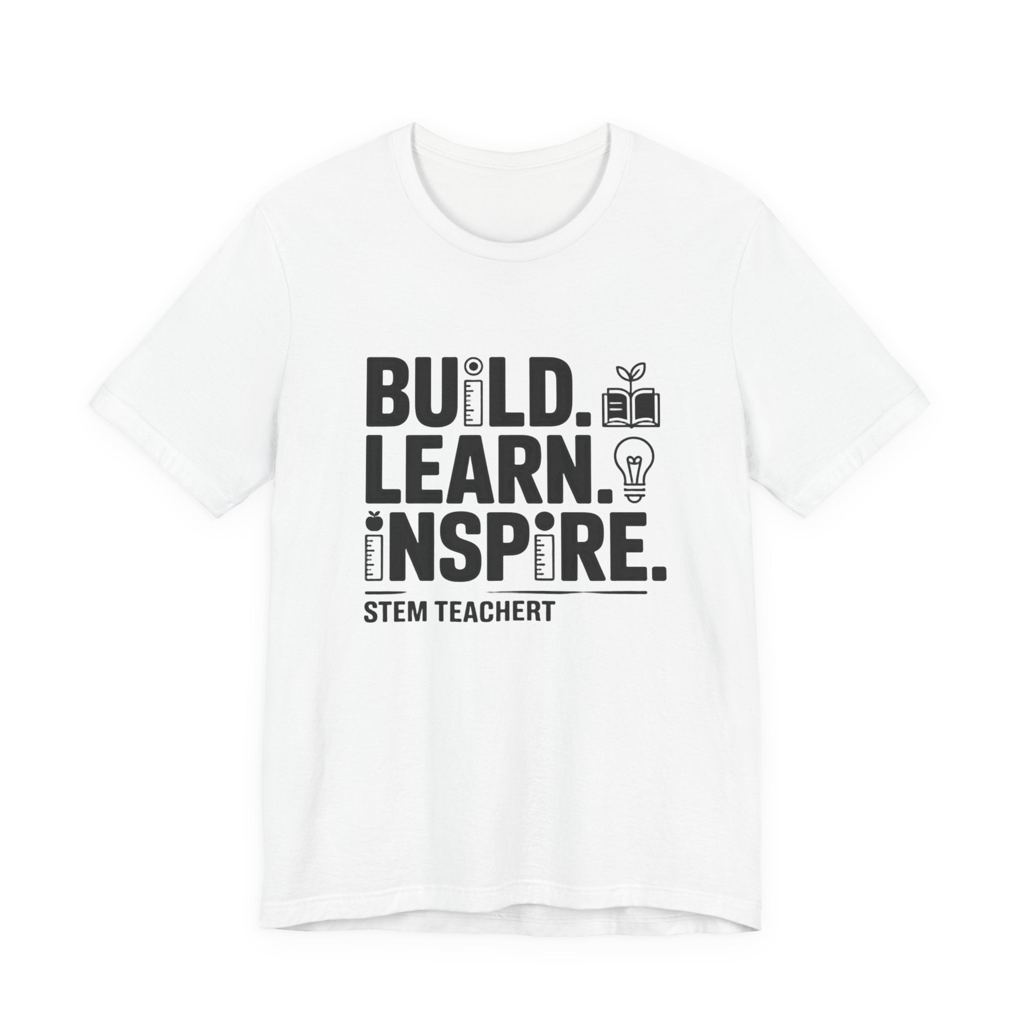 Inspire STEM Teacher Tee, Educational Shirt, Unisex T-Shirt, Teacher Gift, Back to School Outfit, Motivational Apparel