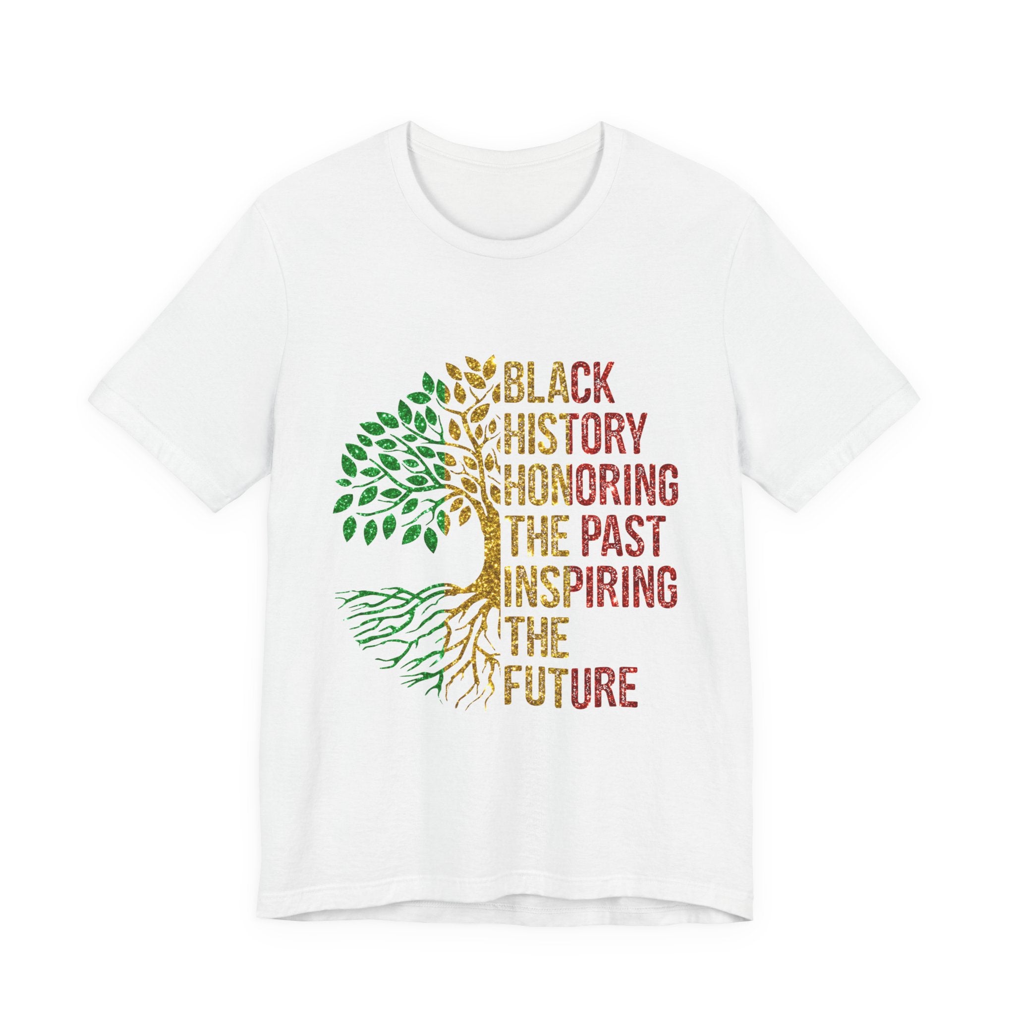 Black History Tree T-Shirt — "Honoring the Past, Inspiring the Future"