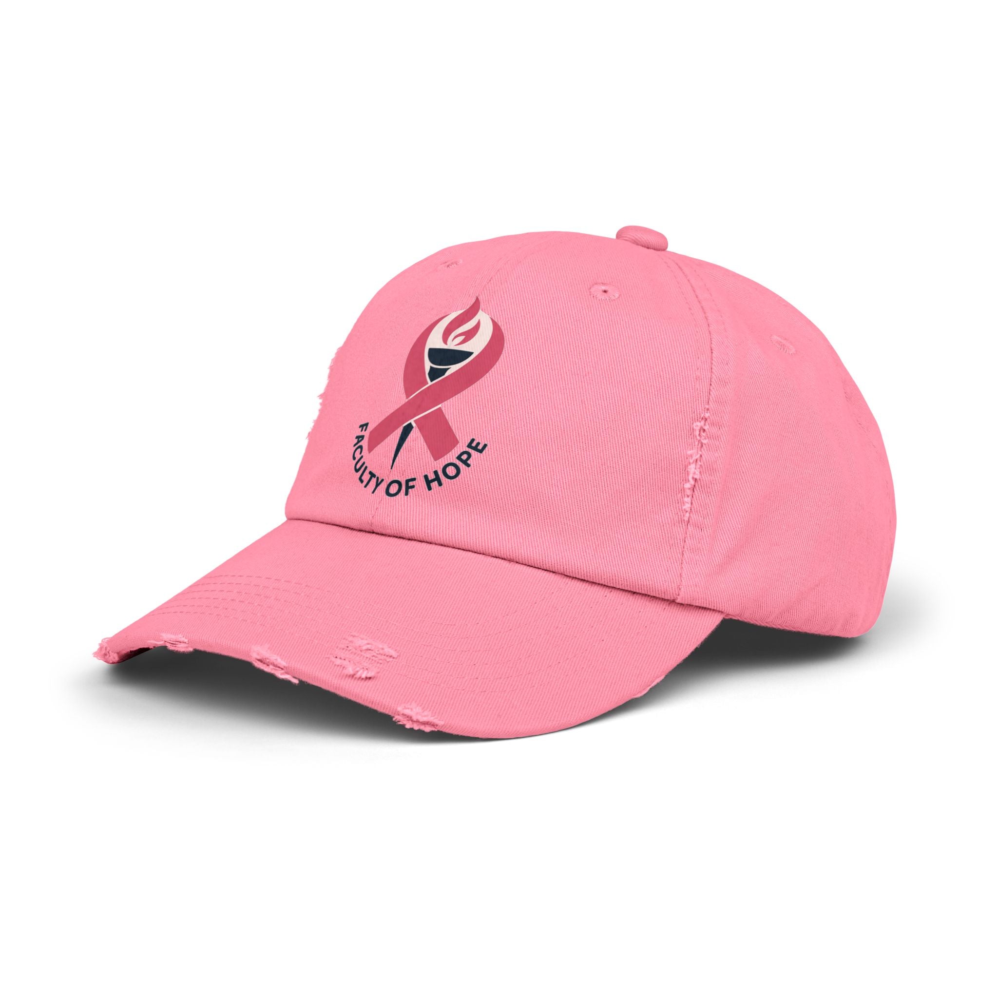 Faculty of Hope, Vintage Baseball Hat, Supportive Gift, Cancer Awareness, Everyday Casual Wear