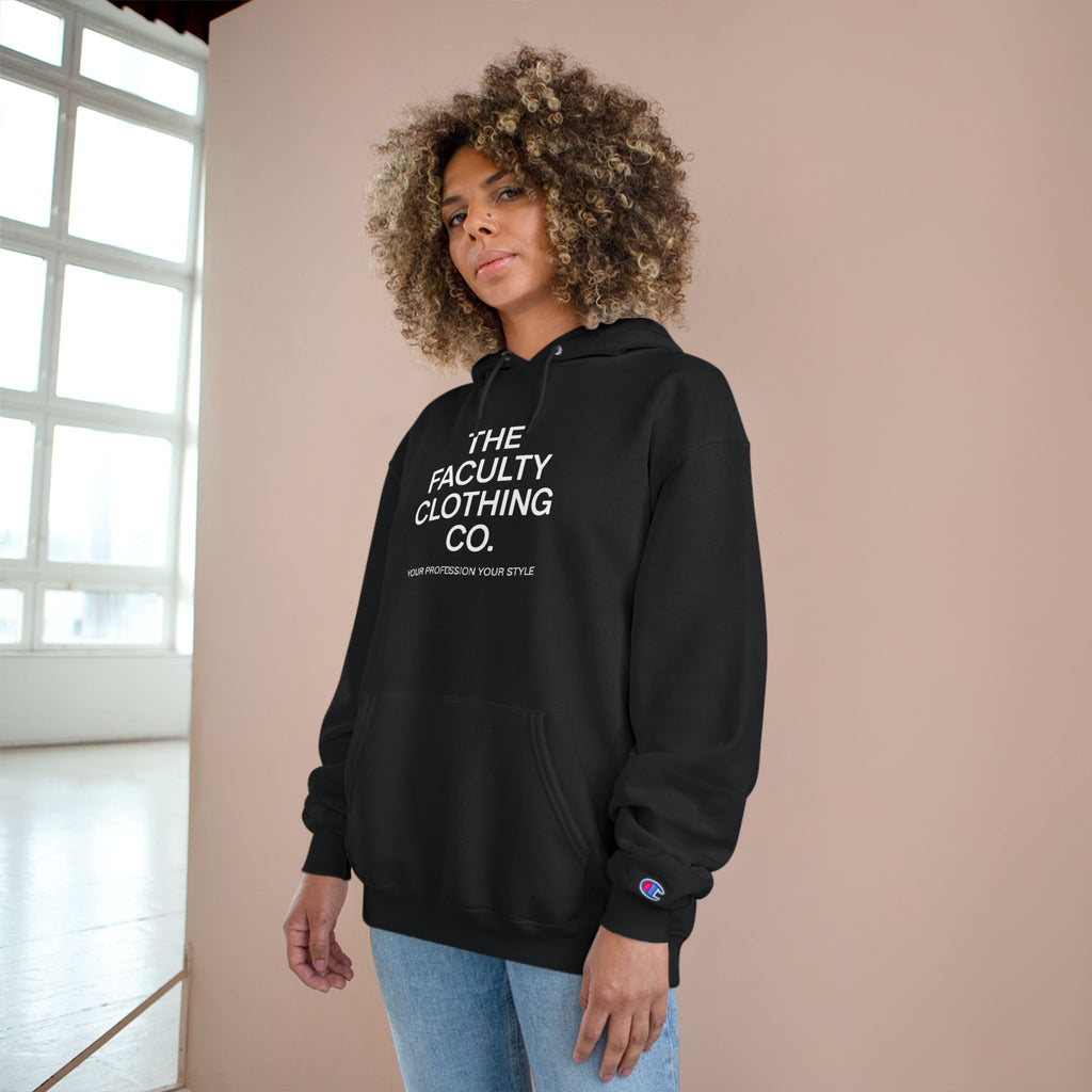 Champion Faculty Hoodie - Comfortable Unisex Sweatshirt for Faculty Appreciation, Casual Wear, Gift for Teachers