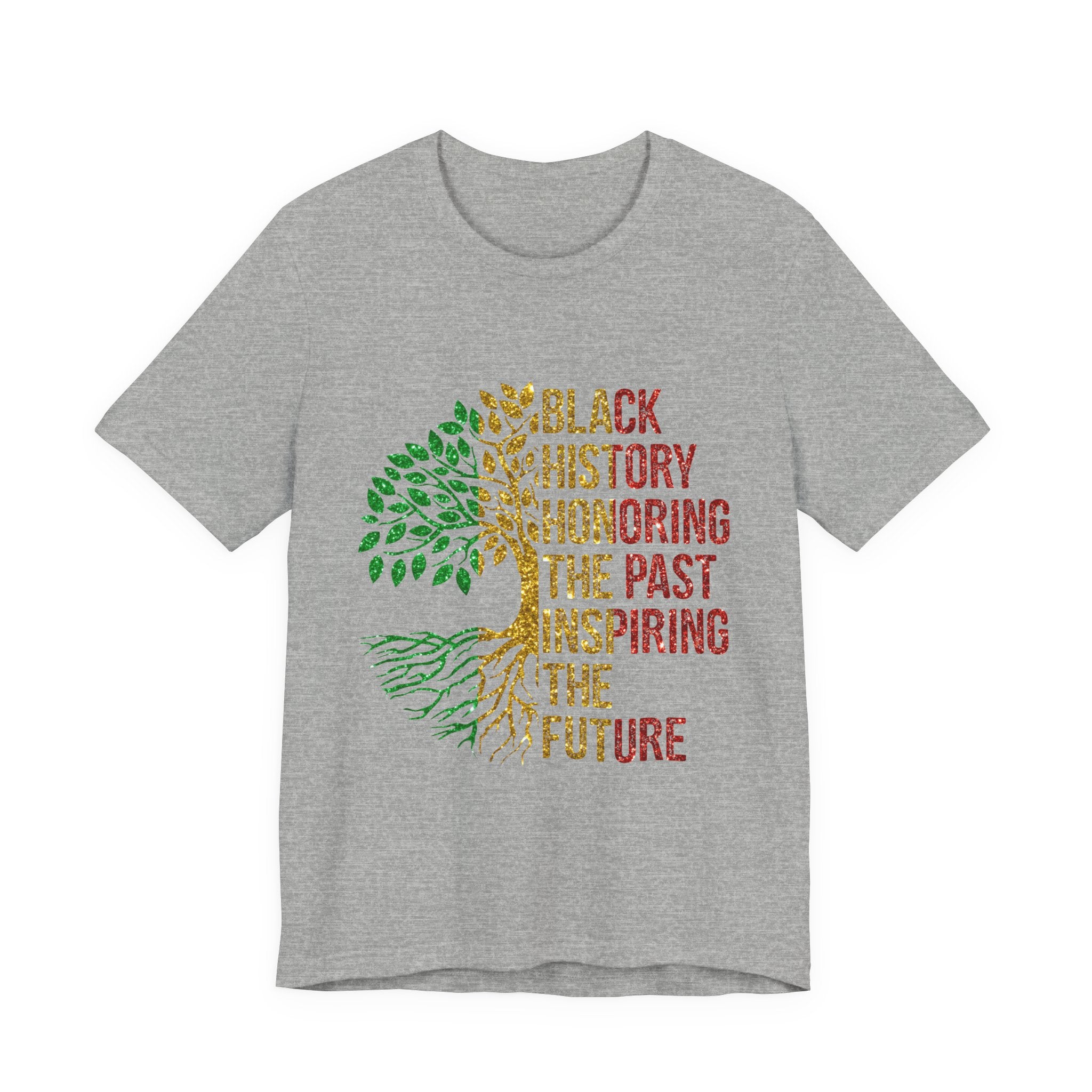 Black History Tree T-Shirt — "Honoring the Past, Inspiring the Future"