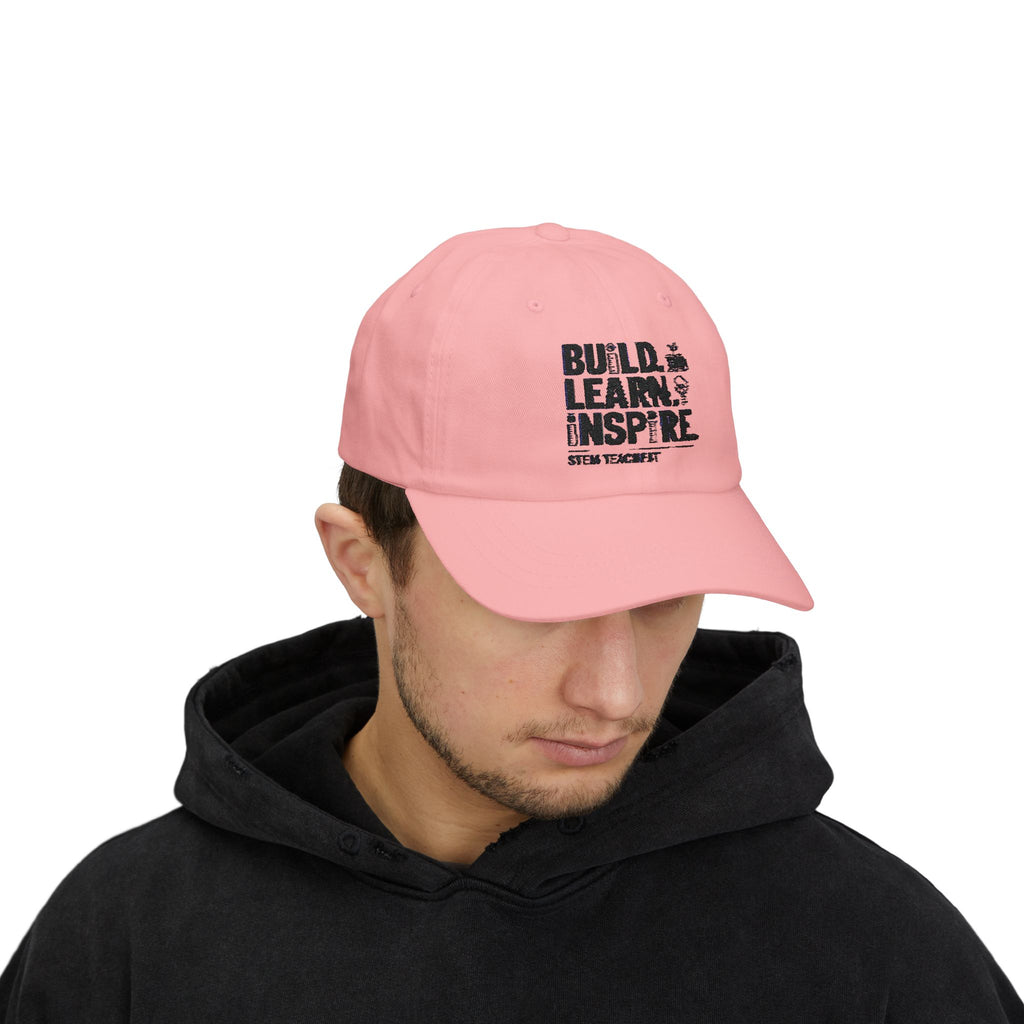 Inspirational Teacher Cap, Dad Hat, Gift for Educators, Stem Teacher Apparel, Learning Hat, Motivational Cap
