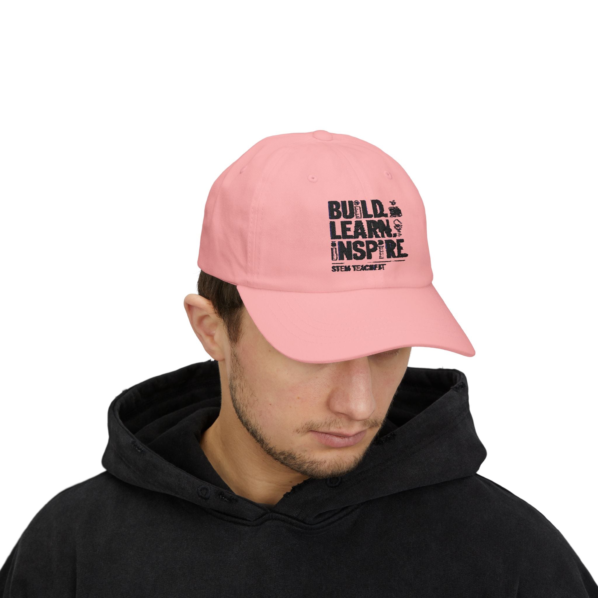 Inspirational Teacher Cap, Dad Hat, Gift for Educators, Stem Teacher Apparel, Learning Hat, Motivational Cap