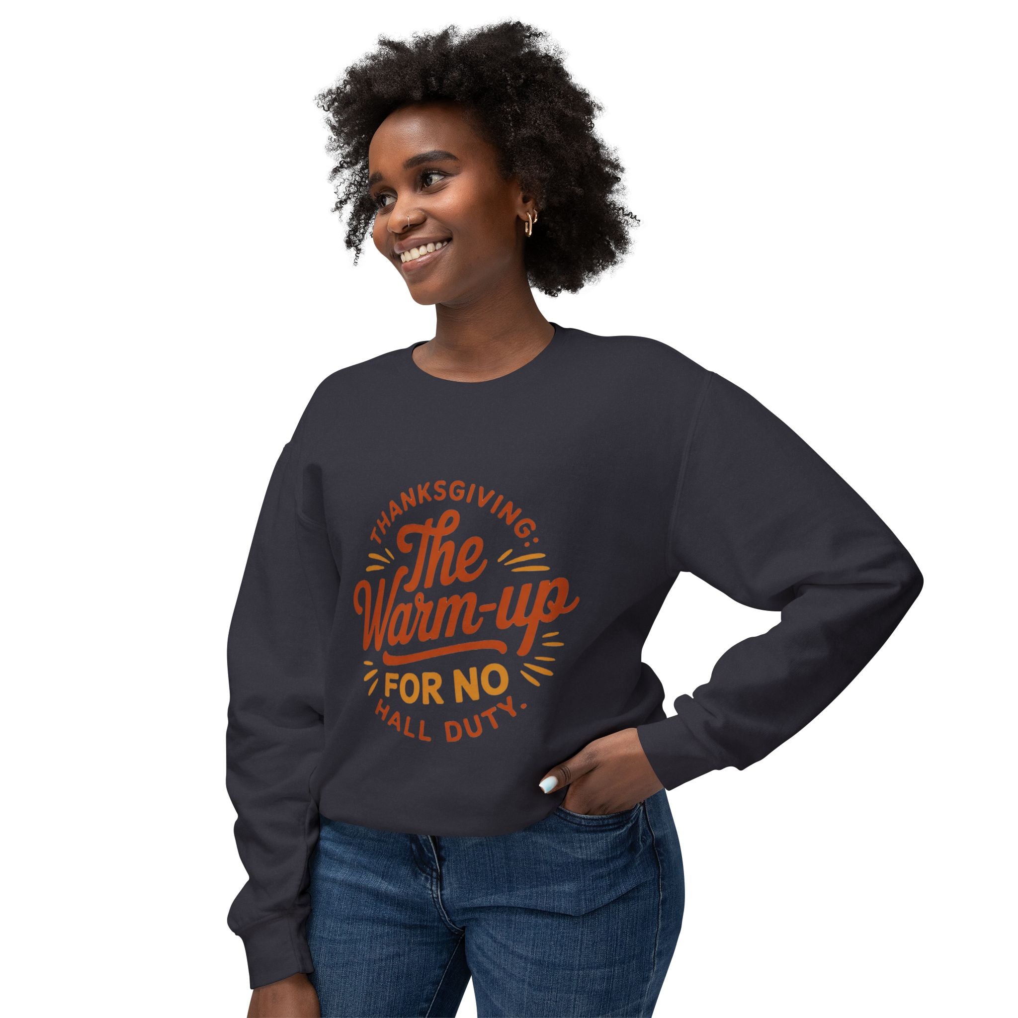 Thanksgiving Warm-Up Unisex Crewneck Sweatshirt