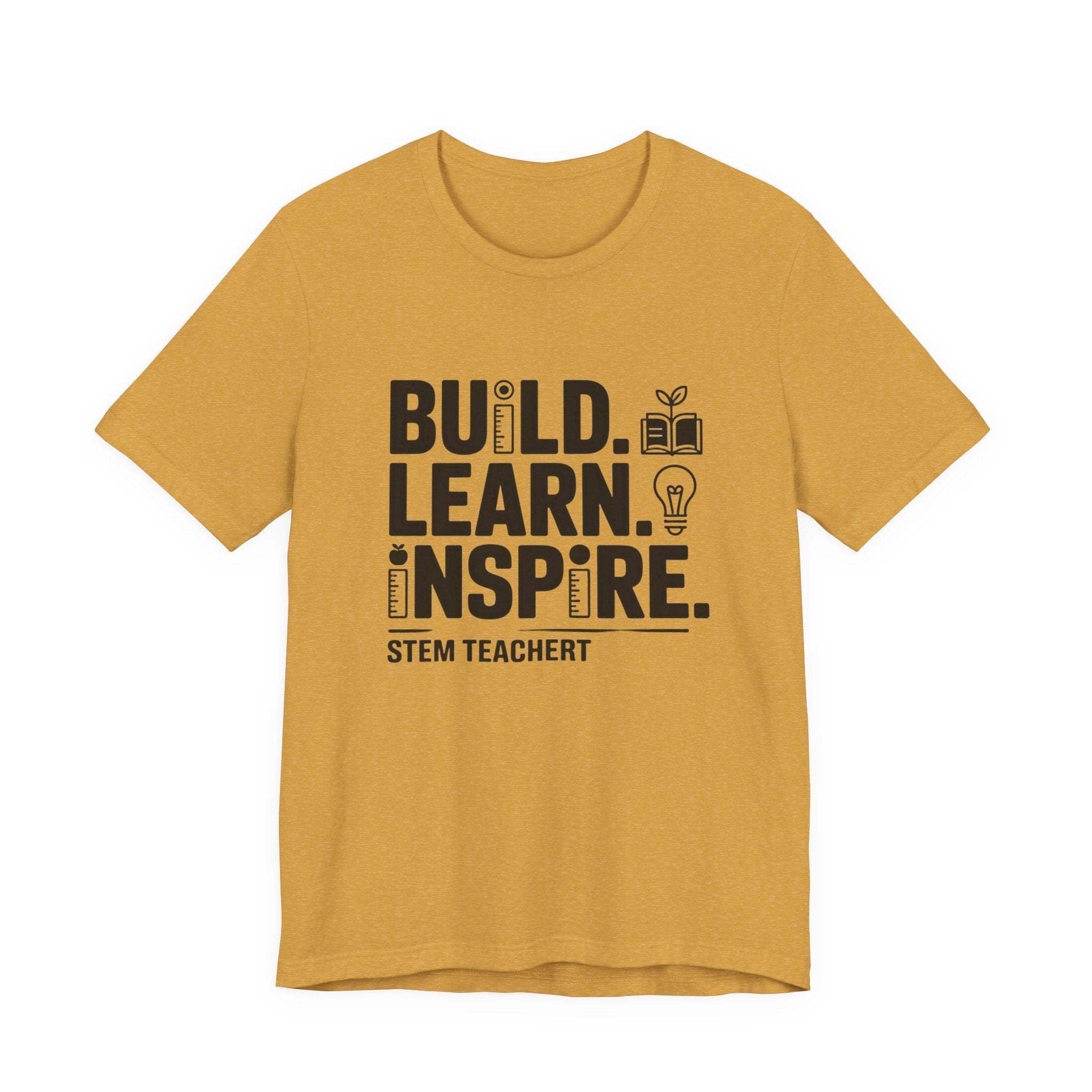 Inspire STEM Teacher Tee, Educational Shirt, Unisex T-Shirt, Teacher Gift, Back to School Outfit, Motivational Apparel