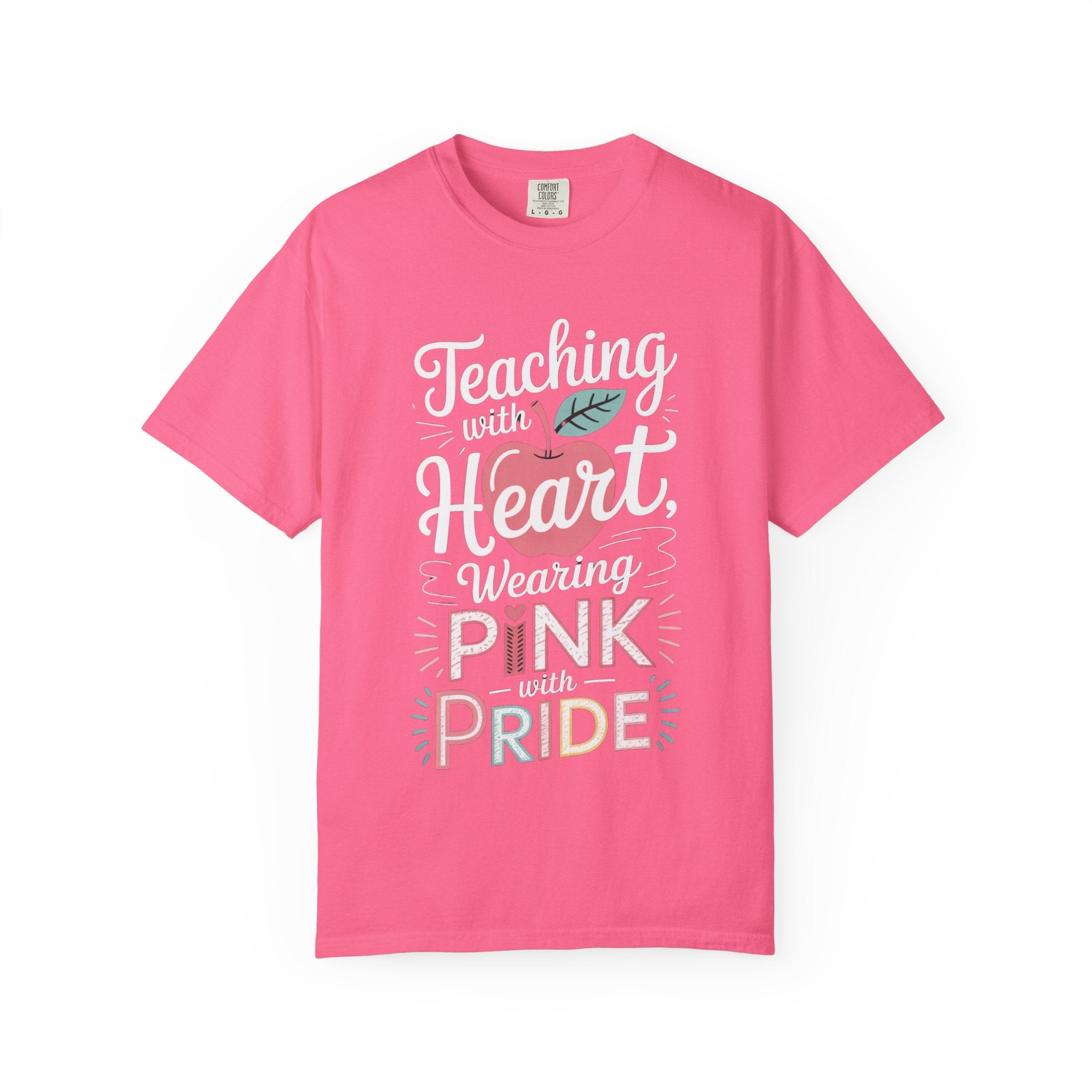 Teaching With Heart BCA Unisex Garment-Dyed T-shirt